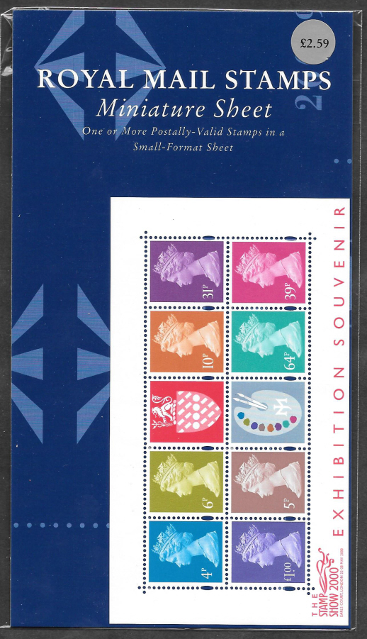 (image for) 2000 MS2146 Matthews Palette Stamp Show Format Pack - Click Image to Close